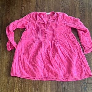 pink mini tunic dress